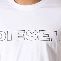 Promo 🔥 Tee 👚 Shirt Jake 00CG46-0DARX Blanc Noir de Diesel 😀 -Diesel Soldes Magasin diesel 185859 00CG46 0DARX E0010 20190612T155305 03