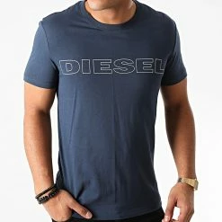 Le moins cher ⭐ Tee 👕 Shirt Jake 00CG46-0DARX Bleu Marine de Diesel ⭐ -Diesel Soldes Magasin diesel 235074 00CG46 0DARX 89D 20200928T152226 03