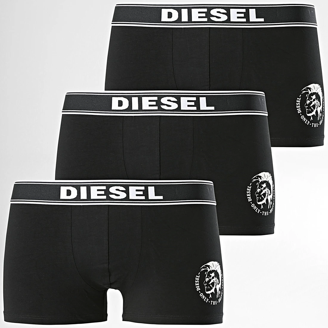 Coupon 🤩 Lot de 3 Boxers Shawn 00SAB2-0TANL Noir de Diesel 😍 3 Coupon 🤩 Lot de 3 Boxers Shawn 00SAB2-0TANL Noir de Diesel 😍