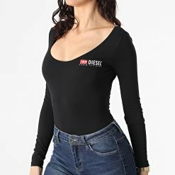 Offres 🔔 Body Manches Longues Femme 00S0KY-0EAXL Noir de Diesel ⭐