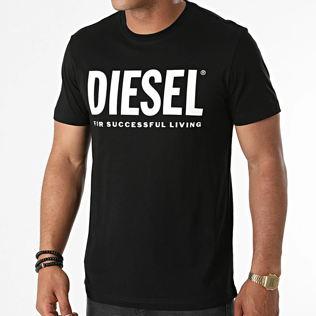 Bon marché 😍 Tee 👕 Shirt Diegos Ecologo A02877-0AAXJ Noir de Diesel ⭐ 3 Bon marché 😍 Tee 👕 Shirt Diegos Ecologo A02877-0AAXJ Noir de Diesel ⭐