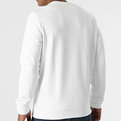 Meilleure affaire 🥰 Sweat Crewneck Girk K21 A02969-0HAYT Blanc de Diesel 😍 -Diesel Soldes Magasin diesel 269650 A02969 0HAYT 100 20210611T114252 04
