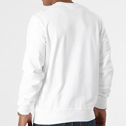 Remise 😉 Sweat Crewneck Girk Ecologo A02864-0BAWT Blanc de Diesel 😍 -Diesel Soldes Magasin diesel 269781 A02864 0BAWT 100 20210611T114411 04