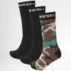 Grosses soldes ✨ Lot De 3 Paires De Chaussettes 00SK3A-0HAZV Noir Camouflage Vert Kaki de Diesel ⌛ -Diesel Soldes Magasin diesel 270139 00SK3A 0HAZV E5468 20210617T135714 01