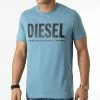 Sortie 😀 Tee 👚 Shirt Diegos Ecologo A02877-0AAXJ Bleu Clair de Diesel 🎉 -Diesel Soldes Magasin diesel 283422 A02877 0AAXJ 8CL 20210910T145634 01
