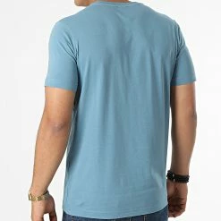 Meilleure affaire 🥰 Tee 👚 Shirt Diegos Ecosmallogo A02878-0AAXJ Bleu Clair de Diesel 🔥 -Diesel Soldes Magasin diesel 283425 A02878 0AAXJ 8CL 20210910T145652 04