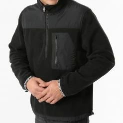 Offres 🤩 Sweat Col Zippé A03045-0DEAH Noir de Diesel 🎁 -Diesel Soldes Magasin diesel 287548 A03045 0DEAH 9XX 20211011T154909 03