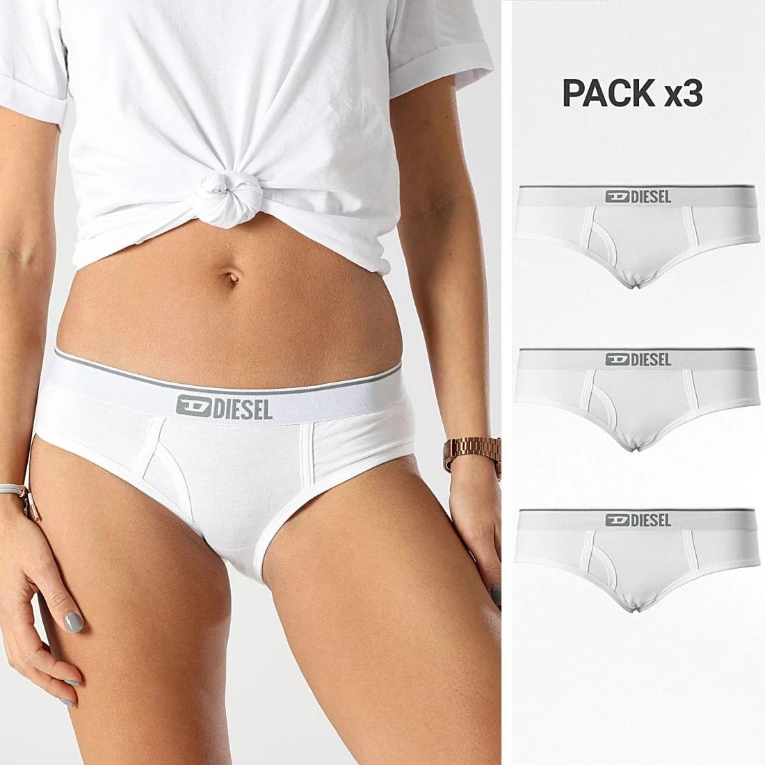 Les meilleures critiques de 🎁 Lot De 3 Culottes Femme Oxys A04030-0LDAC Blanc de Diesel ❤️ 3 Les meilleures critiques de 🎁 Lot De 3 Culottes Femme Oxys A04030-0LDAC Blanc de Diesel ❤️