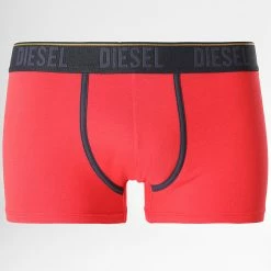 Tout neuf ⭐ Lot de 3 Boxers Damien 00ST3V-0KFAL Rouge Noir Vert de Diesel 🌟 -Diesel Soldes Magasin diesel 292795 00ST3V 0KFAL E5982 20211124T161957 03