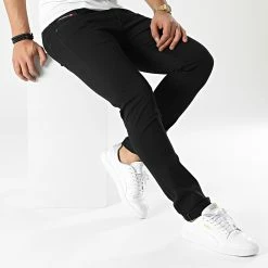 Promo 👏 Jean Slim D-Strukt A03558-069YP Noir de Diesel ⌛ -Diesel Soldes Magasin diesel 292797 A03558 069YP 02 20211125T122558 03