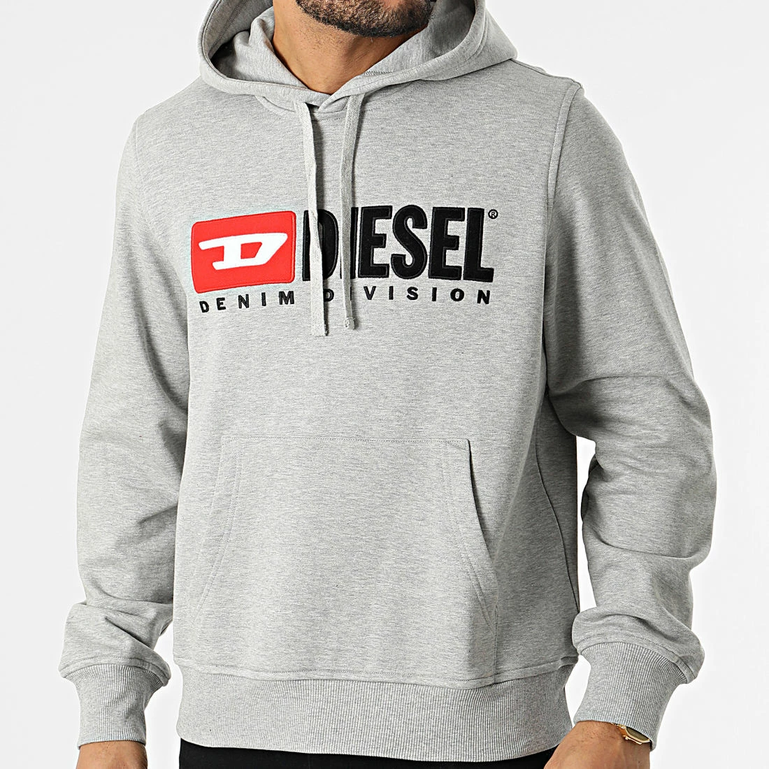 Vente flash ❤️ Sweat Capuche Ginn A03757-0BAWT Gris Chiné de Diesel ❤️ 3 Vente flash ❤️ Sweat Capuche Ginn A03757-0BAWT Gris Chiné de Diesel ❤️