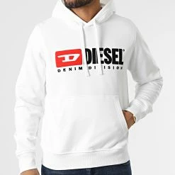 Vente flash ✔️ Sweat Capuche Ginn A03757-0BAWT Blanc de Diesel 🔔 -Diesel Soldes Magasin diesel 292800 A03757 0BAWT 100 20211126T164447 03