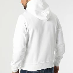 Vente flash ✔️ Sweat Capuche Ginn A03757-0BAWT Blanc de Diesel 🔔 -Diesel Soldes Magasin diesel 292800 A03757 0BAWT 100 20211126T164448 04