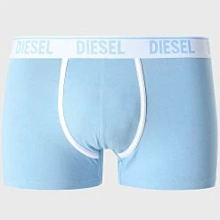 Vente flash 🧨 Lot de 2 Boxers Damien 00SMKX-0SFAC Bleu Ciel Bleu Marine de Diesel 😀 -Diesel Soldes Magasin diesel 292814 00SMKX 0SFAC E5892 20211124T162556 04