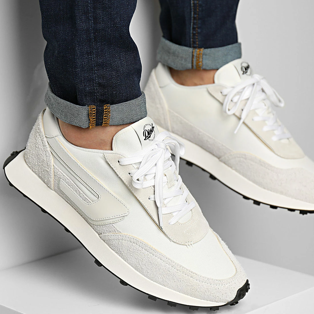 Sortie 🤩 Baskets Racer Y02873 Blanc de Diesel 🧨 3 Sortie 🤩 Baskets Racer Y02873 Blanc de Diesel 🧨