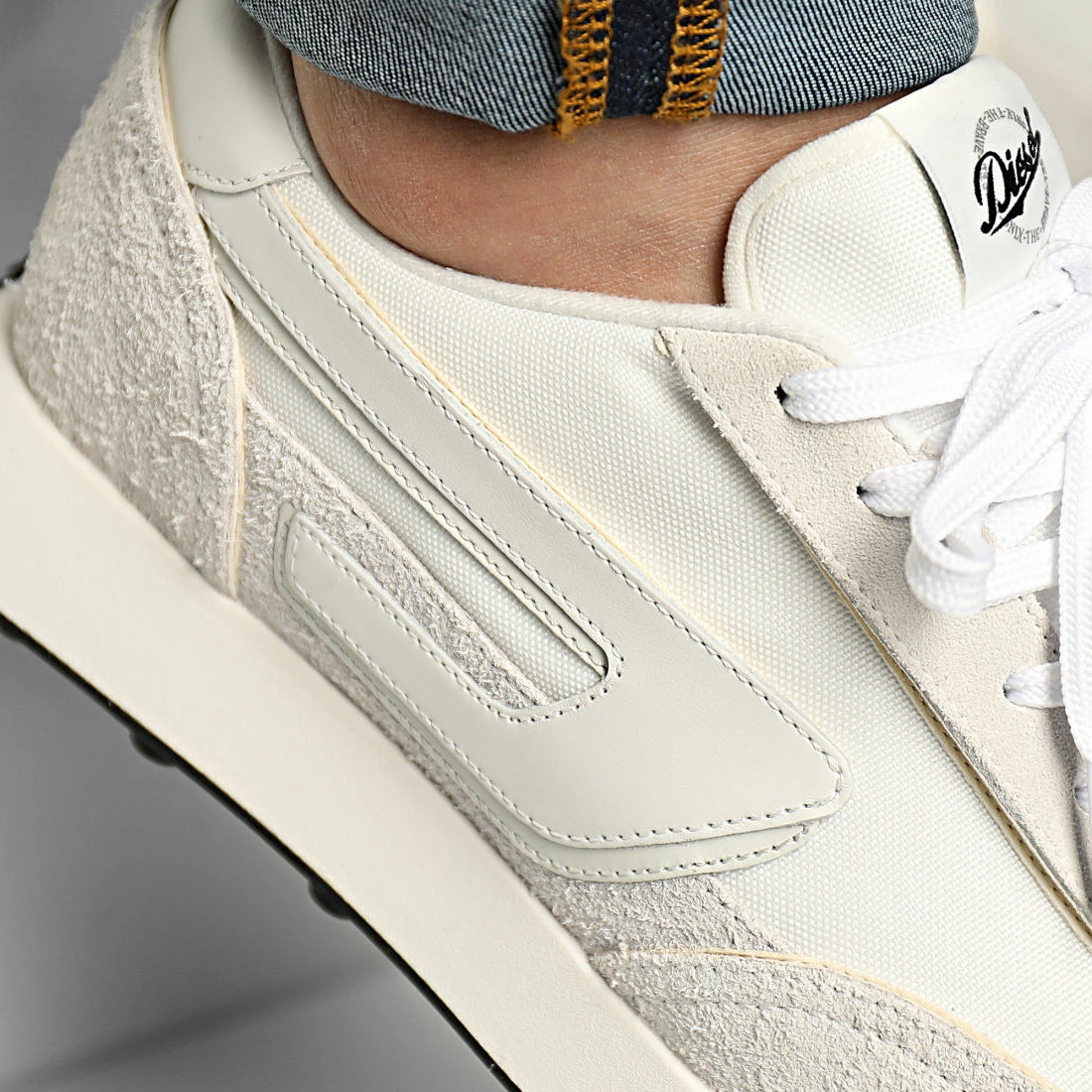 Sortie 🤩 Baskets Racer Y02873 Blanc de Diesel 🧨 4 Sortie 🤩 Baskets Racer Y02873 Blanc de Diesel 🧨 – Image 2