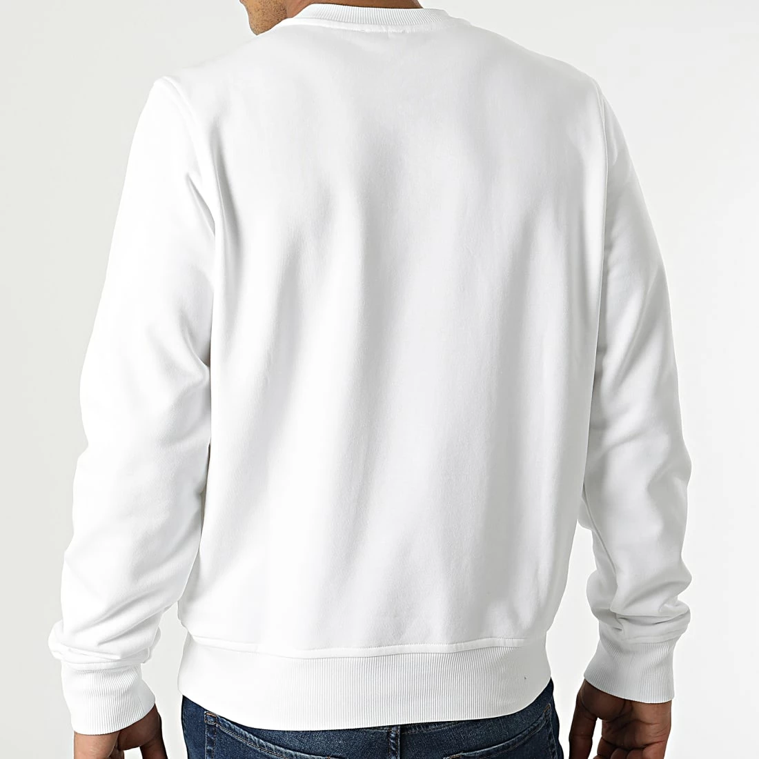 Meilleur prix 🛒 Sweat Crewneck A03758-0BAWT Blanc de Diesel 👏 6 Meilleur prix 🛒 Sweat Crewneck A03758-0BAWT Blanc de Diesel 👏 – Image 4