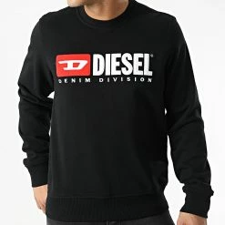 Budget ⭐ Sweat Crewneck A03758-0BAWT Noir de Diesel 🔥 -Diesel Soldes Magasin diesel 294203 A03758 0BAWT 9XX 20211208T162619 03
