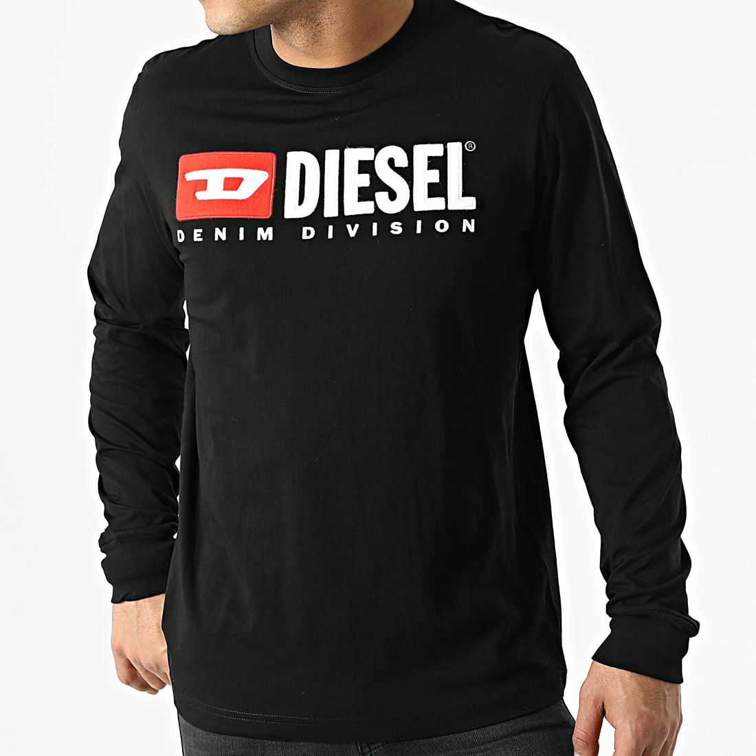 Vente flash ⭐ Tee 👕 Shirt Manches Longues A03768-0AAXJ Noir de Diesel 🧨 5 Vente flash ⭐ Tee 👕 Shirt Manches Longues A03768-0AAXJ Noir de Diesel 🧨 – Image 3