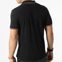 Bon marché 🌟 Polo Manches Courtes Smith A03838-0MXZA Noir de Diesel 😀 -Diesel Soldes Magasin diesel 295210 A03838 0MXZA 9XX 20211217T151459 04