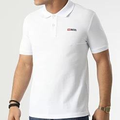 Vente flash 👍 Polo Manches Courtes A04087-0MXZA Blanc de Diesel 🎁