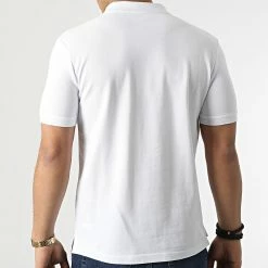 Vente flash 👍 Polo Manches Courtes A04087-0MXZA Blanc de Diesel 🎁 -Diesel Soldes Magasin diesel 295608 A04087 0MXZA 100 20211217T151623 04