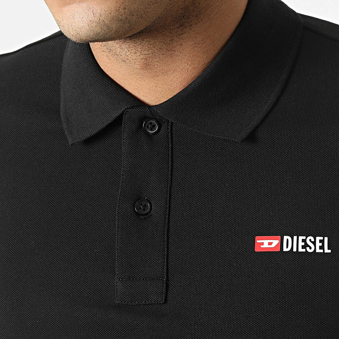 Budget 🥰 Polo Manches Courtes A04087-0MXZA Noir de Diesel 👏 3 Budget 🥰 Polo Manches Courtes A04087-0MXZA Noir de Diesel 👏 – Image 2