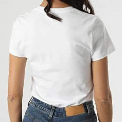 Bon marché 🌟 Tee 👕 Shirt Femme A05093-0AAXJ Blanc de Diesel 🔥 -Diesel Soldes Magasin diesel 295613 A05093 0AAXJ 100 20211221T160954 04
