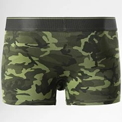 Tout neuf ✔️ Lot De 2 Boxers Damien 00SMKX-0WCAS Noir Vert Kaki Camo de Diesel ❤️ -Diesel Soldes Magasin diesel 295974 00SMKX 0WCAS E4944 20211224T105300 04