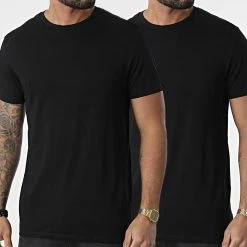 Vente flash 😍 Lot De 2 Tee 👚 Shirts A05427-0BVFB Noir de Diesel 👏