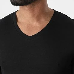 Tout neuf ⌛ Lot De 2 Tee 👕 Shirts Col V A05428-0BVFB Noir de Diesel ⌛ -Diesel Soldes Magasin diesel 296762 A05428 0BVFB E1350 20211229T163838 03