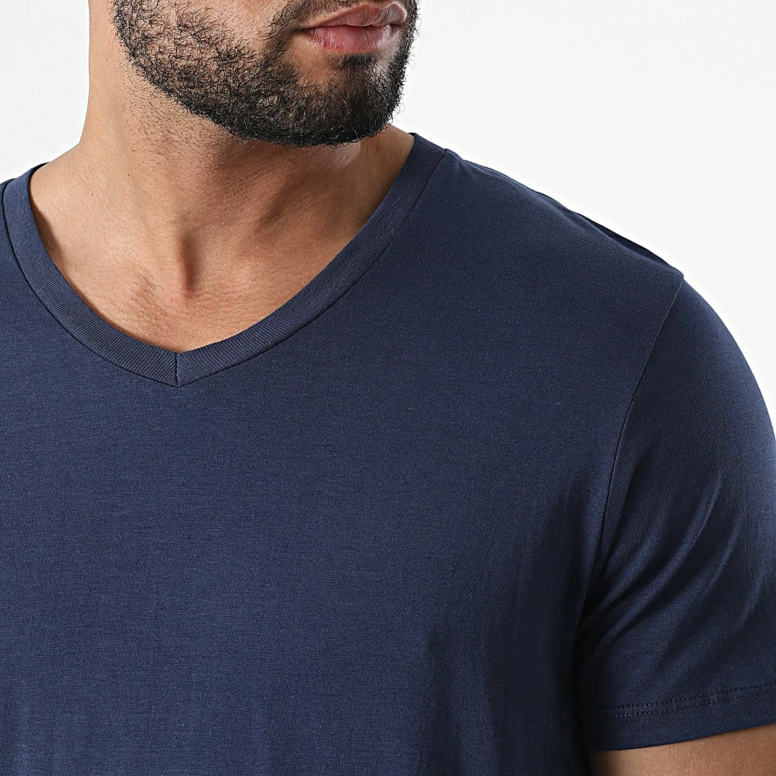 Meilleure affaire 💯 Lot De 2 Tee 👚 Shirts Col V A05428-0BVFB Noir Bleu Marine de Diesel ⌛ 5 Meilleure affaire 💯 Lot De 2 Tee 👚 Shirts Col V A05428-0BVFB Noir Bleu Marine de Diesel ⌛ – Image 3