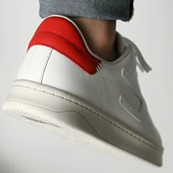 Meilleure affaire 👏 Baskets Athene Low Y02869 White High Risk Red de Diesel 🌟 -Diesel Soldes Magasin diesel 298498 Y02869 P4423 H5514 20220120T160309 04