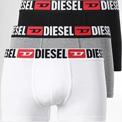 Les meilleures critiques de 🥰 Lot De 3 Boxers Damien 00ST3V Noir Gris Chiné de Diesel 😍