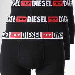 Acheter 🔥 Lot De 3 Boxers Damien 00ST3V Noir de Diesel 🔔