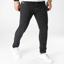 Grosses soldes 😉 Jean Slim Yennox A00389-0GDAR Gris Anthracite de Diesel ✔️