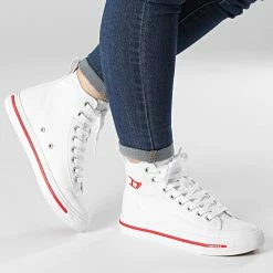 Remise 🎁 Baskets Femme Athos Y02880 White de Diesel 🥰 -Diesel Soldes Magasin diesel 302506 Y02880 PR012 T1003 20220228T160709 03