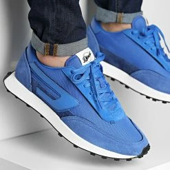 Grosses soldes 🎉 Baskets Racer Y02873 Strong Blue de Diesel 🔥