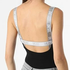 Nouveau ⌛ Body Femme Hollixy Noir de Diesel 💯 -Diesel Soldes Magasin diesel 305713 A05125 0LDAJ 900 20220331T144415 04