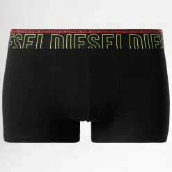 Tout neuf ✨ Lot De 3 Boxers Damien 00ST3V Noir Rose Bleu Roi de Diesel 🌟 -Diesel Soldes Magasin diesel 305725 00ST3V 0PCAE E5698 20220315T161910 02