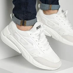 Vente flash 🧨 Baskets Serendipity Sport Y02868 White de Diesel ⭐