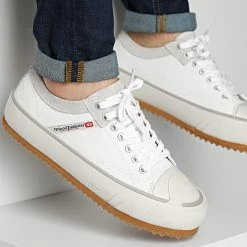 Meilleur prix ✨ Baskets Principia Low Y02739 White Dove de Diesel 😍