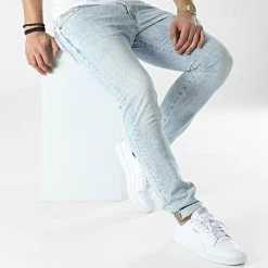 Remise 🥰 Jean Regular Yennox A00389-0GDAM Bleu Wash de Diesel 🧨 -Diesel Soldes Magasin diesel 308455 A00389 0GDAM 01 20220311T142651 03