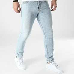 Coupon 🤩 Jean Slim D-Luster 00SID9-0GDAM Bleu Wash de Diesel 🔔