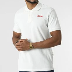 Meilleure affaire ❤️ Polo A Manches Courtes Smith A06852-0MXZA Blanc de Diesel 🥰 -Diesel Soldes Magasin diesel 313255 A06852 0MXZA 141 20220411T161916 03