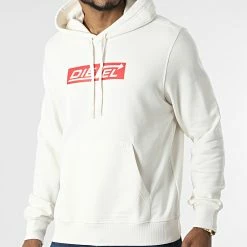 Budget 😀 Sweat Capuche Ginn A06856-0JFAV Beige de Diesel 😀