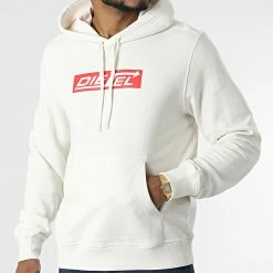 Budget 😀 Sweat Capuche Ginn A06856-0JFAV Beige de Diesel 😀 -Diesel Soldes Magasin diesel 313259 A06856 0JFAV 9XX 20220411T161935 03