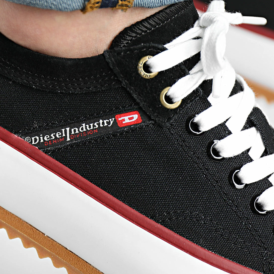 Tout neuf 🔔 Baskets Principia Low Y02739 White Black de Diesel ⌛ 4 Tout neuf 🔔 Baskets Principia Low Y02739 White Black de Diesel ⌛ – Image 2