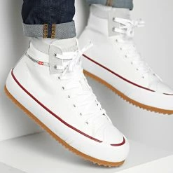 Remise 💯 Baskets Principia Mid Y02740 White de Diesel ⭐