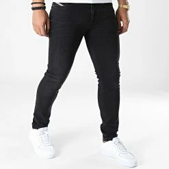 Nouveau 🧨 Jean Skinny Sleenker A03595 Noir de Diesel 🎉